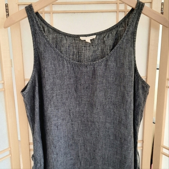 Eileen Fisher Delave' Linen Dress Size M - Picture 5 of 13